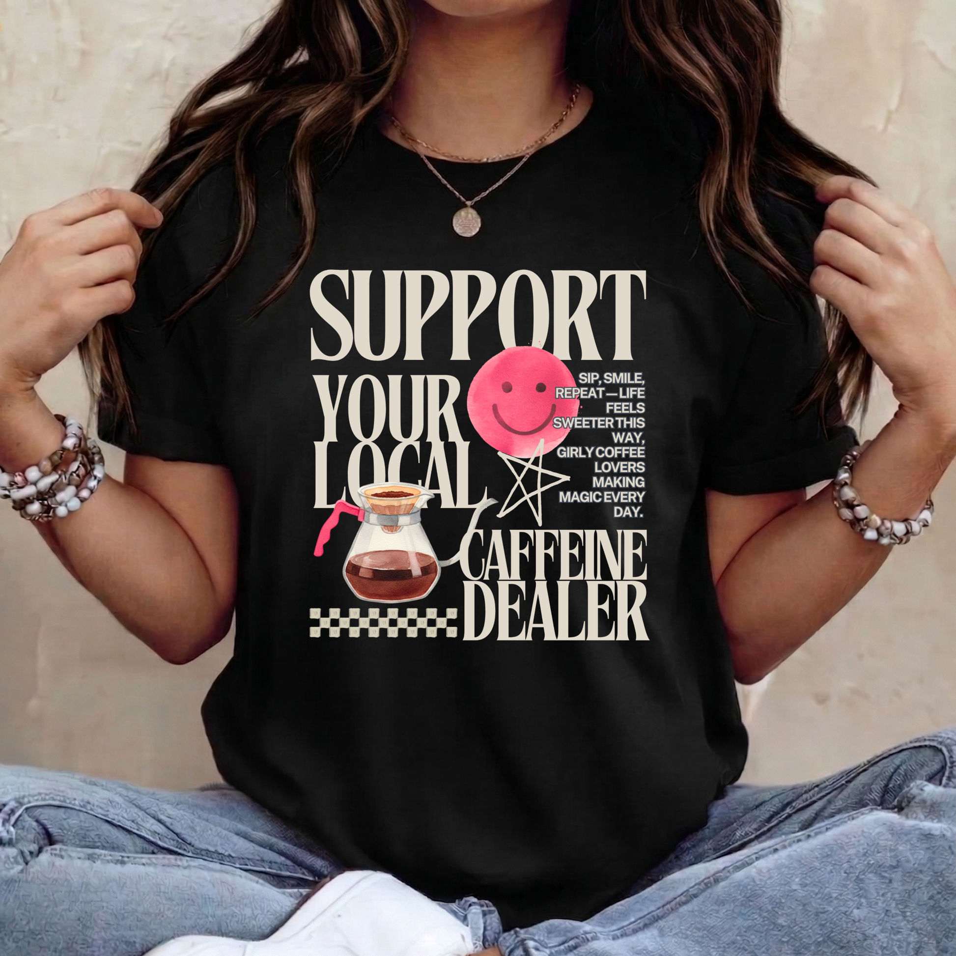 coffee shirt, caffeine dealer shirt, funny coffee tee, coffee lover gift, barista shirt, espresso lover, coffee humor shirt, caffeine addict tee, funny graphic tee, coffee quote shirt, gift for coffee lover, unisex coffee shirt, trendy coffee apparel