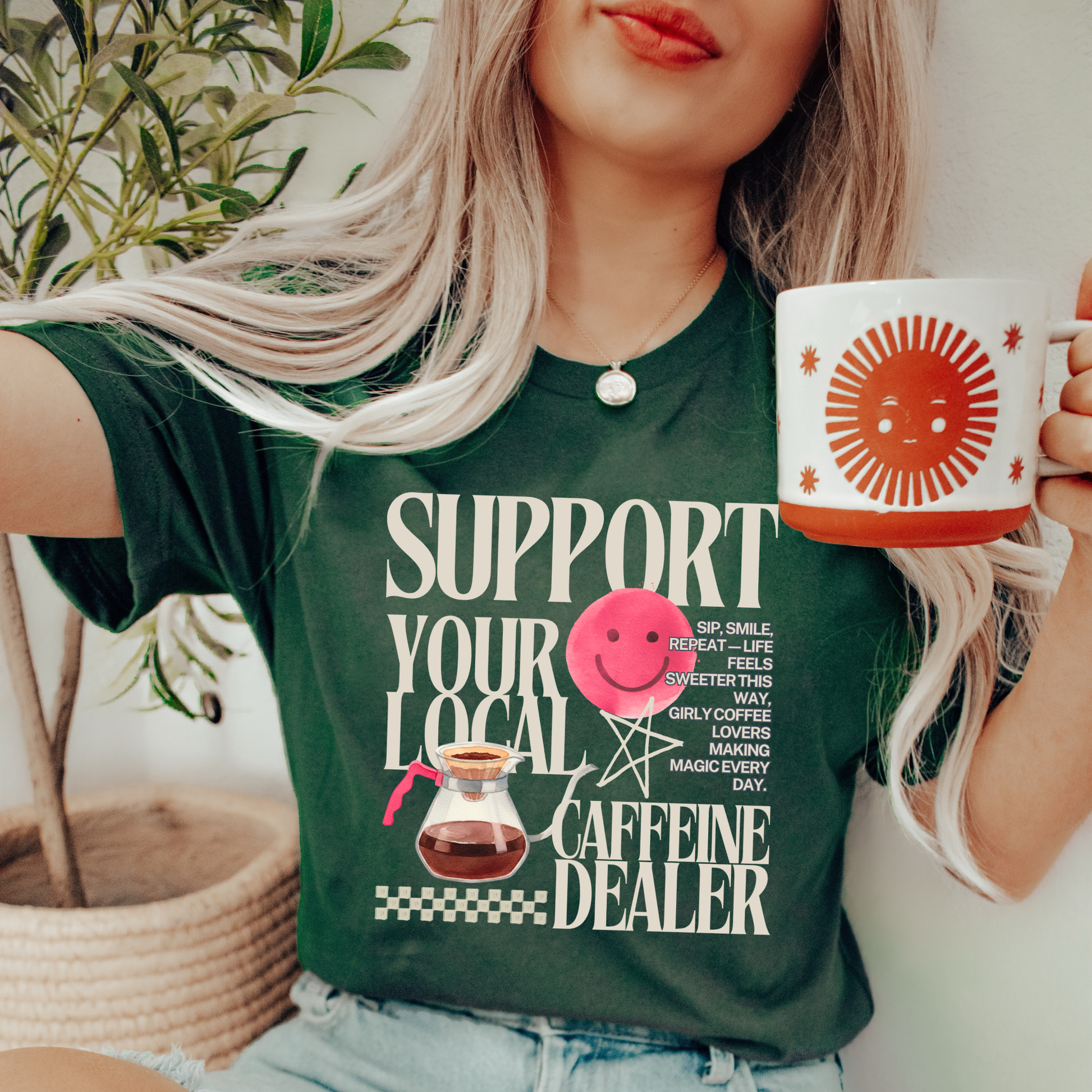 coffee shirt, caffeine dealer shirt, funny coffee tee, coffee lover gift, barista shirt, espresso lover, coffee humor shirt, caffeine addict tee, funny graphic tee, coffee quote shirt, gift for coffee lover, unisex coffee shirt, trendy coffee apparel