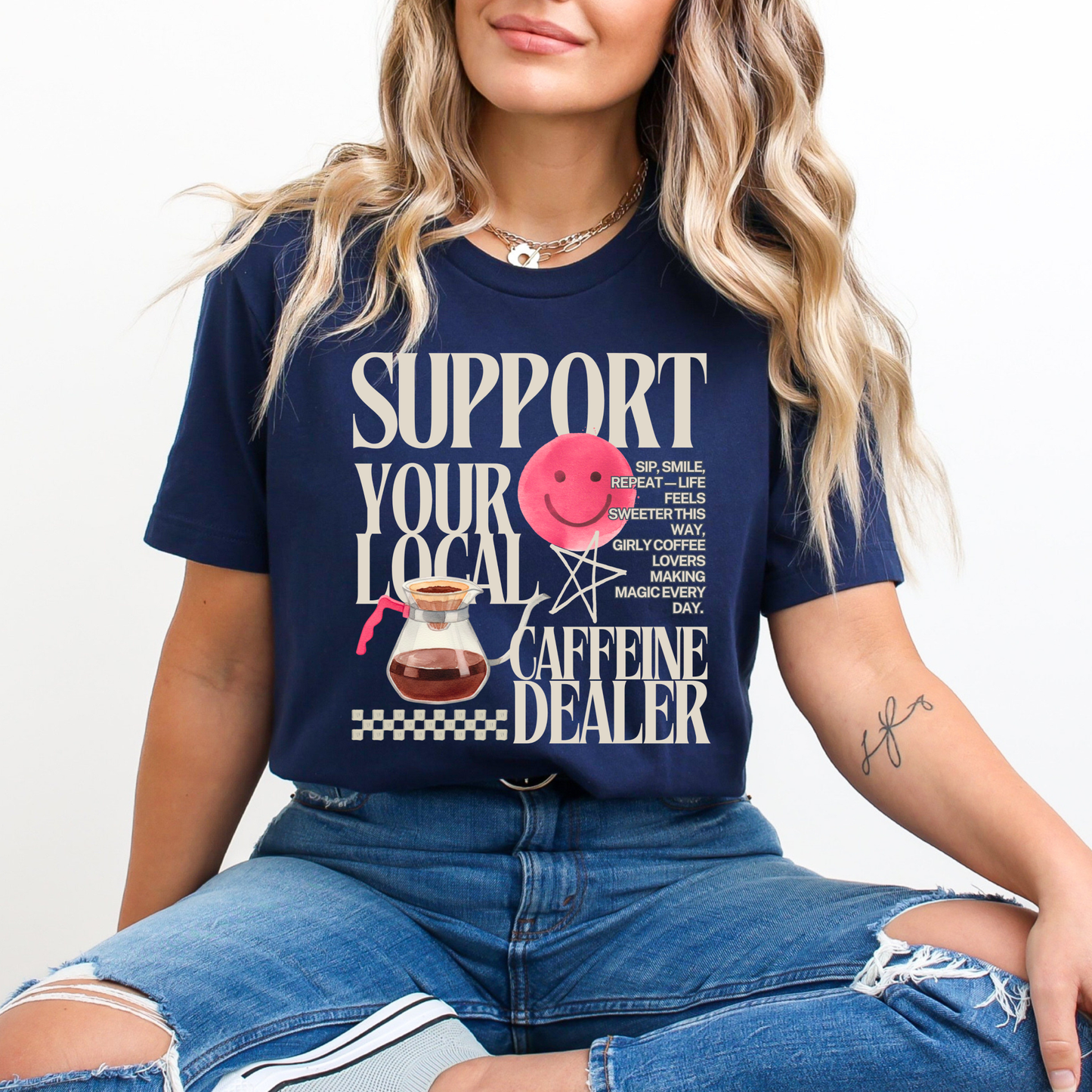coffee shirt, caffeine dealer shirt, funny coffee tee, coffee lover gift, barista shirt, espresso lover, coffee humor shirt, caffeine addict tee, funny graphic tee, coffee quote shirt, gift for coffee lover, unisex coffee shirt, trendy coffee apparel