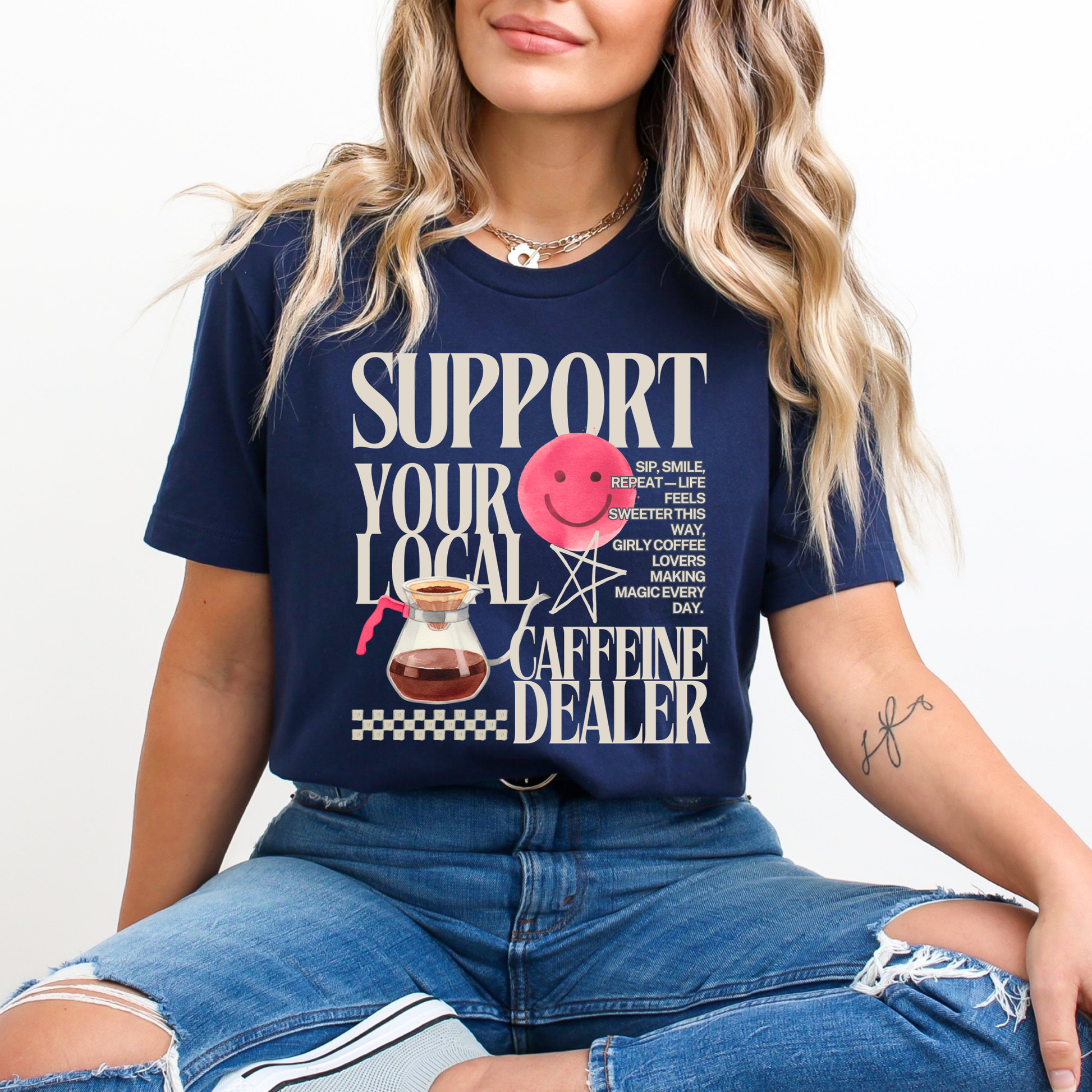 coffee shirt, caffeine dealer shirt, funny coffee tee, coffee lover gift, barista shirt, espresso lover, coffee humor shirt, caffeine addict tee, funny graphic tee, coffee quote shirt, gift for coffee lover, unisex coffee shirt, trendy coffee apparel