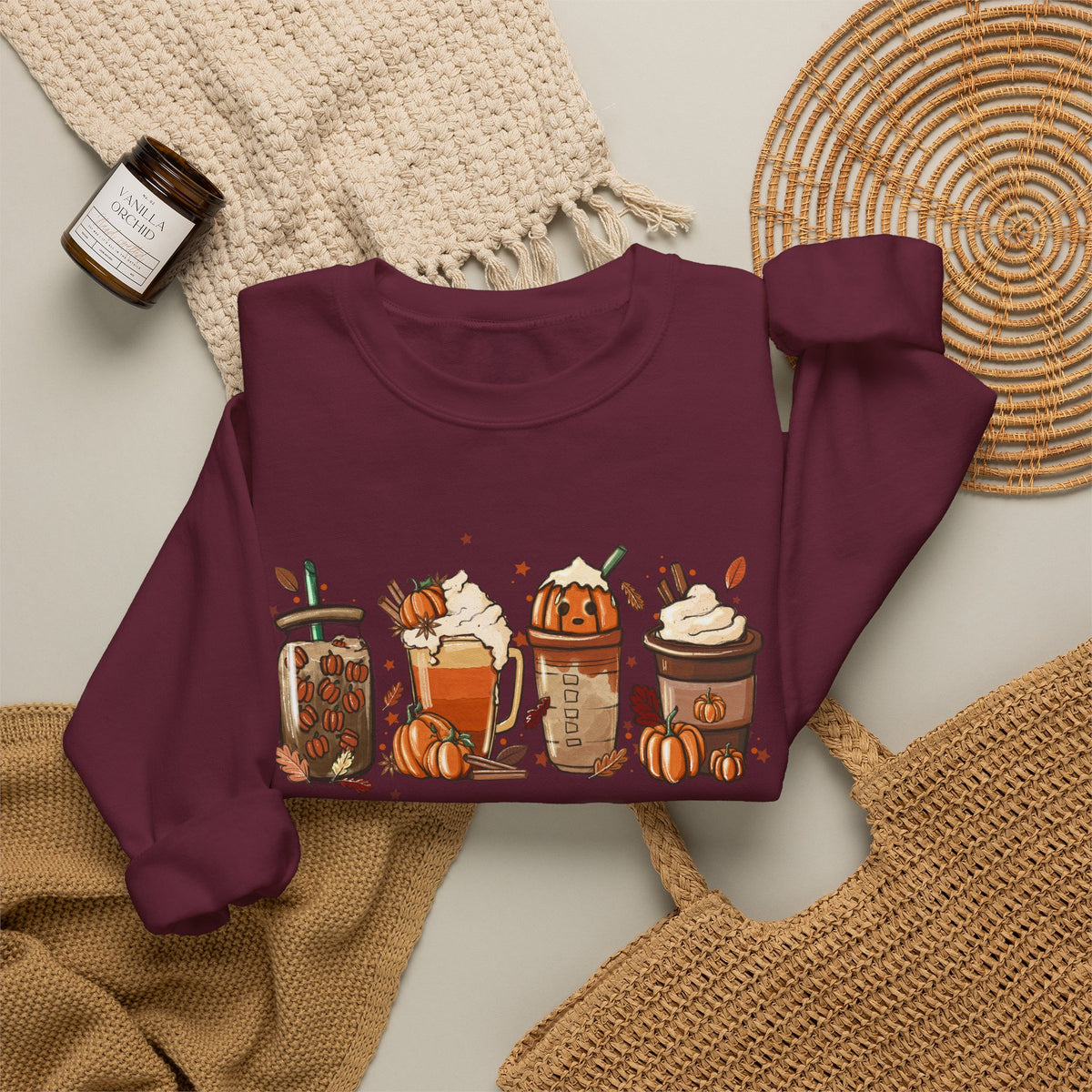 Sweatshirt, Coffee Sweatshirt, Pumpkin Sweatshirt, Fall Coffee Sweatshirt, Coffee Lover Sweatshirt, PSL Sweatshirt, Pumpkin Coffee, Cozy Fall Crewneck, Fall Crewneck, Autumn Crewneck, Pumpkin Season, Coffee Lover Gift, Fall Outfit, Thanksgiving Sweatshirt, Pumpkin Patch Sweatshirt, Fall Lover Gift, Fall Fashion, Cozy Season, Women’s Fall Sweatshirt, Sahdeh Spruce