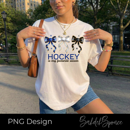 hockey is my favourite season png, hockey bows stars png, hockey mom png file, digital hockey text png, bows stars hockey design, hockey lover graphic png, game day hockey png, commercial hockey graphic, instant download hockey png, cute hockey season design