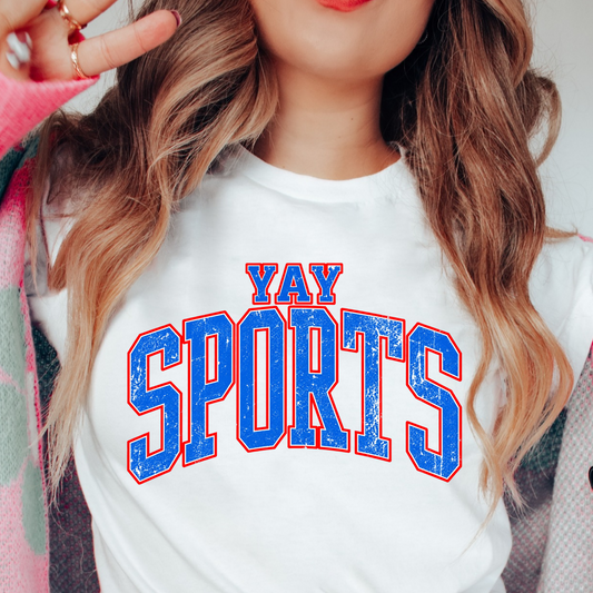 Yay Sports Shirt, Yay Sports T-Shirt, Funny Sports Shirt, Sports Mom Shirt, Sports Dad Shirt, Retro Sports Tee, Varsity Sports Shirt, Game Day Shirt, Game Day Outfit, Collegiate Shirt, Vintage Sports Shirt, Sports Mom Gift, Sports Fan Shirt, Hockey Mom Shirt, Football Mom Shirt, Baseball Mom Shirt, Basketball Mom Shirt, Soccer Mom Shirt, Funny Game Day Tee, Sports Lover Gift, Sports Parent Shirt, Team Spirit Shirt, Athletic Graphic Tee, Retro Varsity Tee, Distressed Sports Shirt, Sports Family Shirt, Funny 