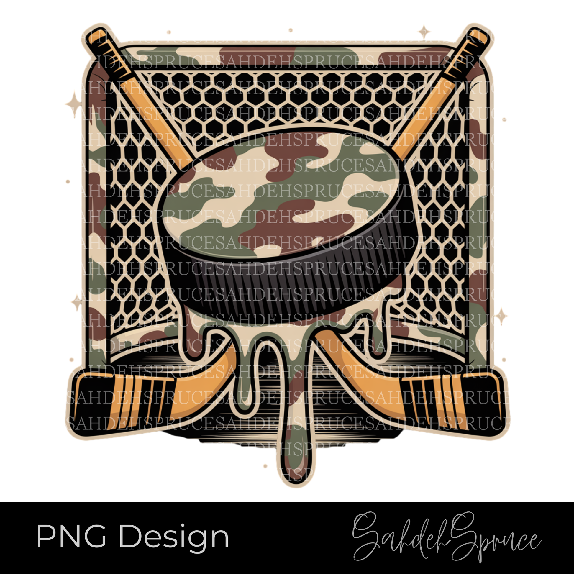 hockey camo drip png, hockey sticks net png, camo hockey graphic download, hockey sublimation png, cricut hockey design, digital hockey png, hockey drip style graphic, hockey player png download, goal net sticks png, commercial hockey png, sublimation camo hockey, hockey fan digital design, sahdeh spruce png