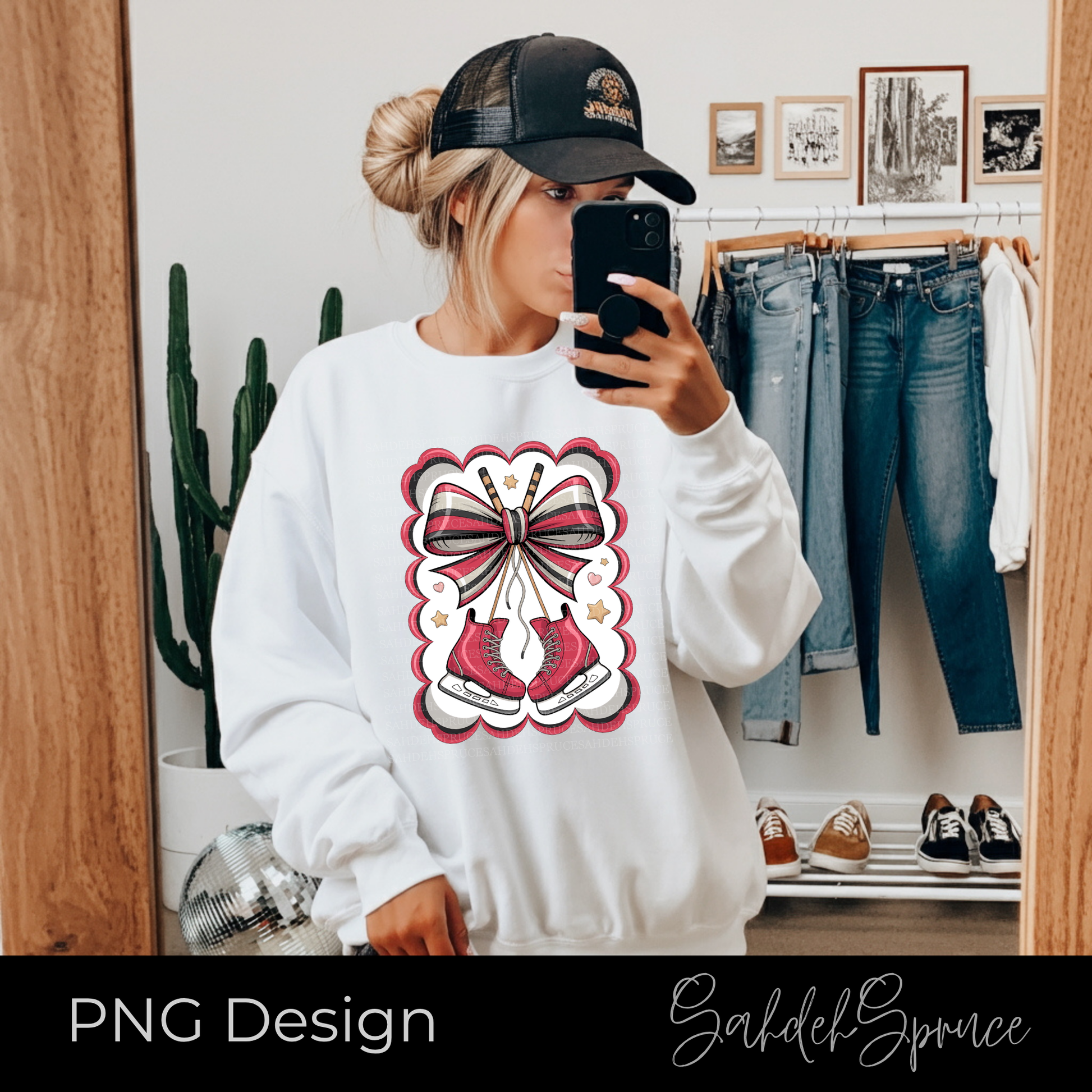 hockey coquette png, hockey bow png, hockey skates clipart, cute hockey png, coquette aesthetic png, girly hockey design, hockey mom png, pink skates png, game day graphic, sports clipart digital download, hockey sublimation design, ice skates png, coquette bow graphic, hockey girl png, printable hockey art