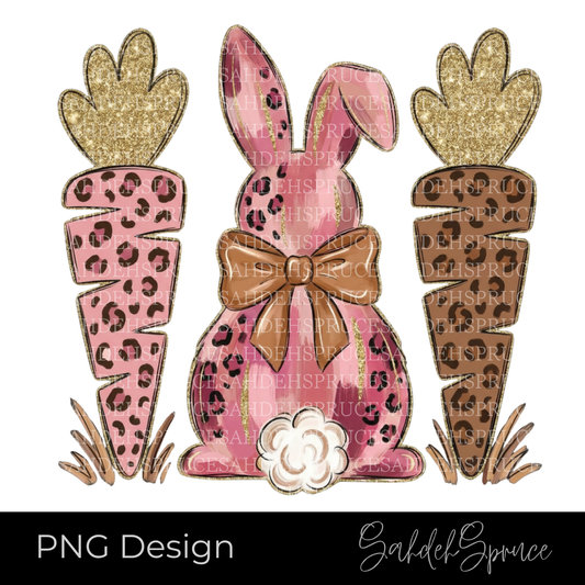 leopard pink easter carrots png, easter carrot png download, leopard print bunny png, pink easter sublimation design, cricut easter carrots graphic, digital leopard easter file, bunny carrot png commercial use, spring sublimation png, easter bunny leopard graphic, sahdeh spruce digital png, cute carrot clipart png, gold accent easter png