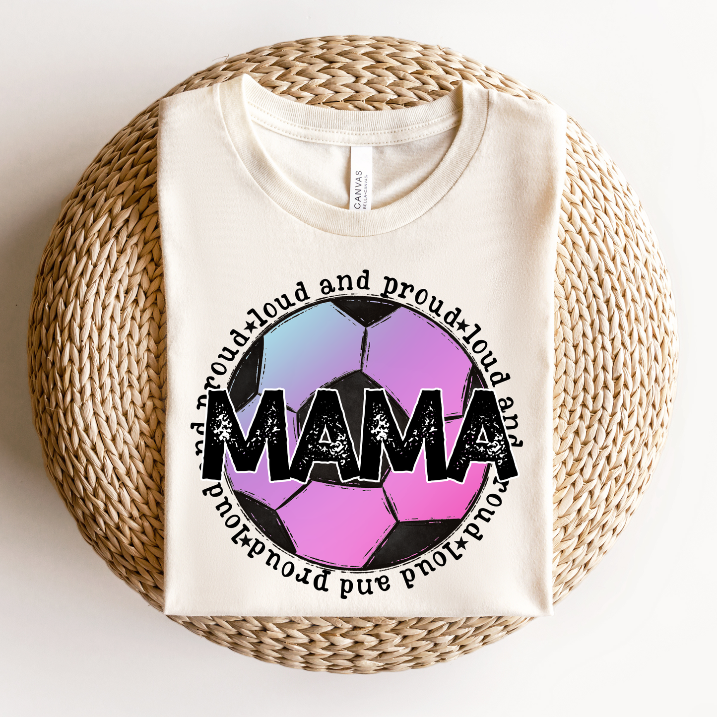 loud and proud soccer mom, soccer mom shirt, mama soccer tee, game day shirt, soccer mom gift, sports mom shirt, soccer season shirt, distressed mama shirt, soccer tournament outfit, athletic mom shirt, soccer fan apparel, soccer graphic tee, soccer mom apparel