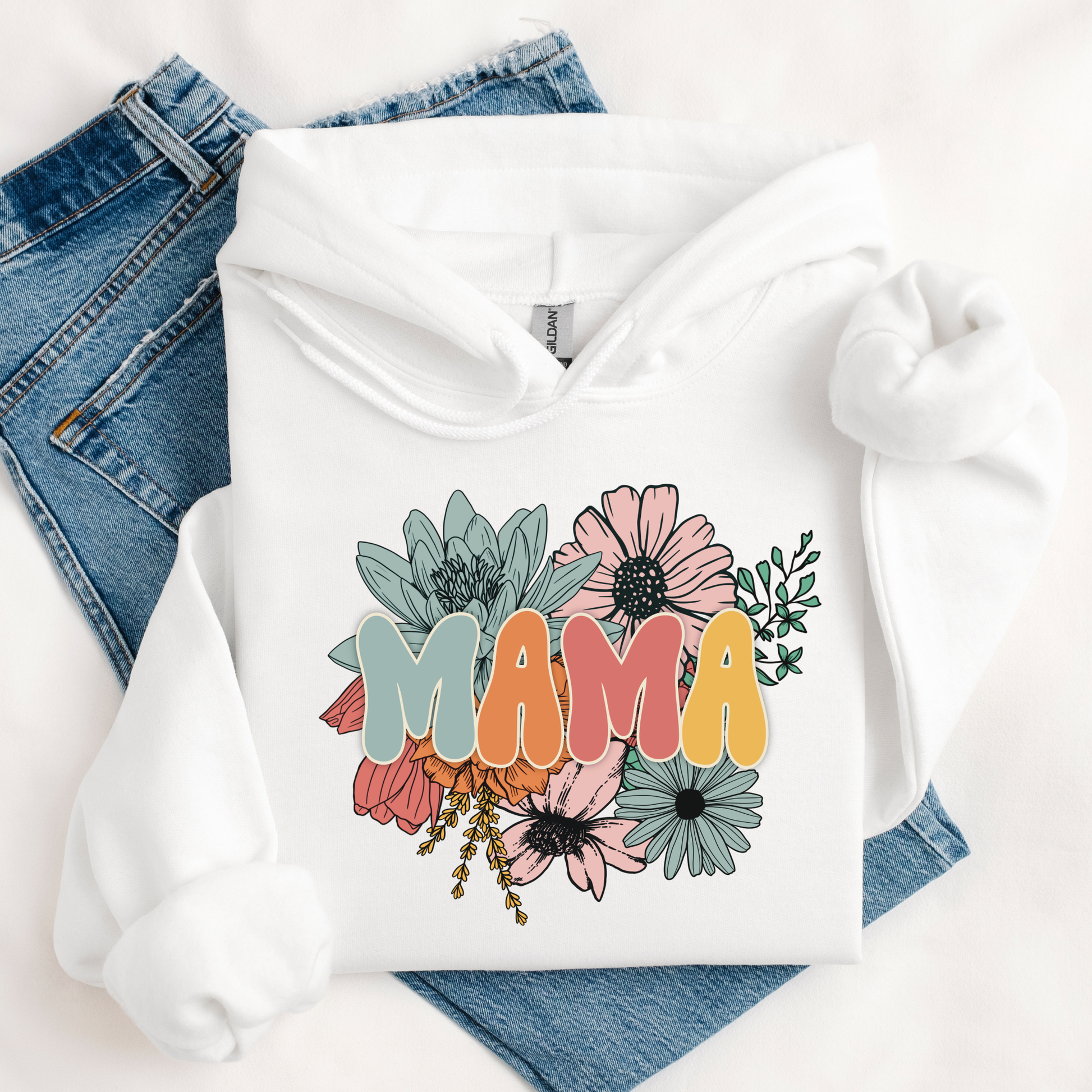 mama floral hoodie, floral mama sweatshirt, mama graphic hoodie, feminine floral hoodie for moms, mother's day floral hoodie, new mom hoodie, cozy mama sweatshirt, floral mom hoodie, motherhood graphic sweatshirt, women's floral hoodie