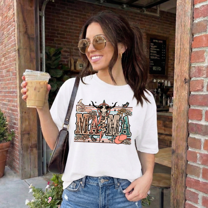 mama western cowgirl shirt, western mama graphic tee, cowgirl mama t-shirt, longhorn skull mama shirt, Southwestern floral mama tee, Western typography shirt, cowgirl style mama shirt, mama cowgirl apparel, trendy Western mama shirt, longhorn mama graphic tee, cowgirl mom shirt, Western fashion tee, mama yeehaw shirt, Southwestern mama clothing, cowgirl graphic t-shirt.