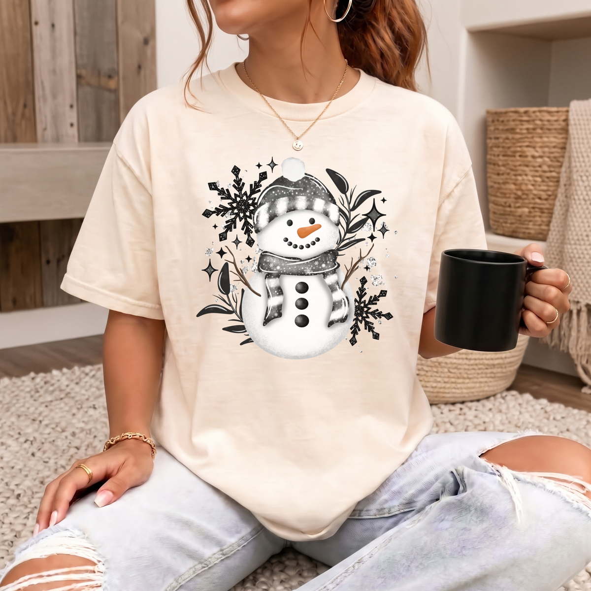 Winter Snowman Shirt, Snowman Floral Shirt, Cute Snowman Shirt, Snowman Christmas Shirt, Winter Graphic Tee, Snowman T-Shirt, Winter Floral Shirt, Black and White Snowman, Snowflake Shirt, Cute Winter Shirt, Winter Aesthetic Shirt, Snowman Lover Gift, Christmas Snowman Shirt, Winter Teacher Shirt, Snowman Graphic Tee, Winter Holiday Shirt, Neutral Christmas Shirt, Winter Outfit, Cosy Winter Shirt, Cosy Winter Apparel, Winter Wonderland Shirt, Snowman Gift for Her, Christmas Gift for Her, January Winter Shir