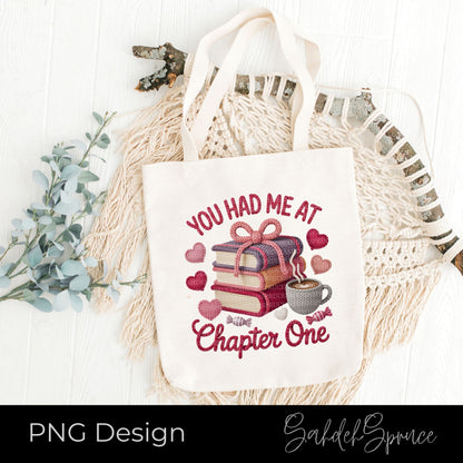 you had me at chapter one png, book lover png, reader png design, bookish png, reading quote png, faux crochet png, crochet style png, cozy aesthetic png, bookworm gift png, reader gift idea, book lover shirt design, literary png, book quote png, sublimation png download, digital download png, trendy book design, cozy reader aesthetic, library lover png, reading life png, handmade look png
